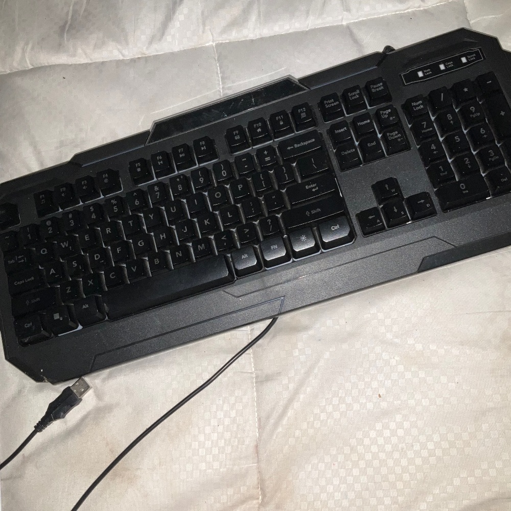 Led light limited addition key bored
